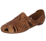 Womens #1019 Light Brown Authentic Mexican Huaraches - Closed Toe