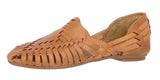 Womens #107 Light Brown Authentic Mexican Huaraches - Closed Toe