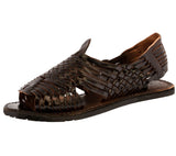 Mens Pachuco Dark Brown Authentic Mexican Huaraches - Open Toe