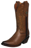 Womens Jane Light Brown Western Boots Leather - Snip Toe