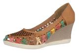 Womens #102 Rainbow Authentic Mexican Huaraches - Closed Toe