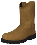 Mens 710TR Light Brown Work Boots Leather Non Slip - Soft Toe