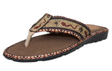 Mens #138 Brown Authentic Mexican Huaraches - Open Toe