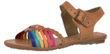 Womens #103 Rainbow Authentic Mexican Huaraches - Open Toe