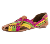 Womens #106F Rainbow Authentic Mexican Huaraches - Closed Toe