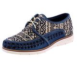 Mens #86 Blue Authentic Mexican Huaraches - Closed Toe
