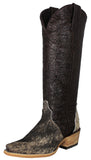 Womens Sierra Brown Western Boots Cow Hair Leather - Snip Toe
