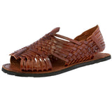 Mens Pachuco Brown Authentic Mexican Huaraches - Open Toe