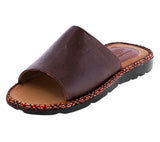 Mens #449 Brown Authentic Mexican Huaraches - Open Toe