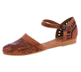 Womens #1124 Chedron Authentic Mexican Huaraches - Closed Toe
