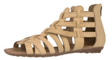 Womens #201 Sand Authentic Mexican Huaraches - Open Toe