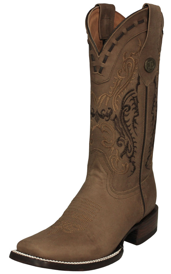Womens Dallas Brown 2 Western Boots Leather - Square Toe