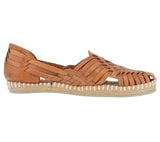 Womens #106 Light Brown Authentic Mexican Huaraches - Closed Toe