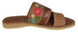 Womens #448 Light Brown Authentic Mexican Huaraches - Open Toe