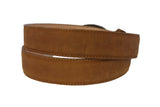 Light Brown #450 Western Cowboy Belt Leather - Removable Buckle