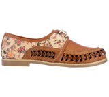 Womens Authentic Huaraches Real Leather Sandals Lace Up Light Brown - #91