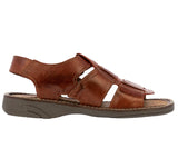 Men's Cognac Authentic Mexican Huarache Sandals Real Leather - #444