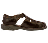 Mens #006 Brown Authentic Mexican Huaraches - Closed Toe