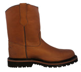 Mens 700TR Tan Leather Construction Work Boots - Soft Toe