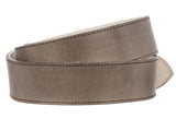 Light Brown Western Cowboy Belt Classic Solid Leather - Rodeo Buckle