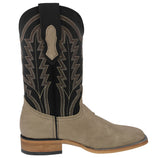 Mens #GAM Sand Western Boots Suede Leather - Square Toe