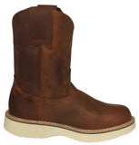 Mens 710RA Cognac Work Boots Leather Pull On - Soft Toe