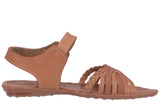 Womens Authentic Huaraches Real Leather Sandals Light Brown - #103