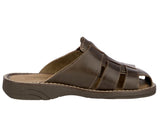 Mens #661 Brown Authentic Mexican Huaraches - Closed Toe