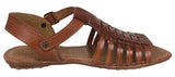 Womens #402 Cognac Authentic Mexican Huaraches - Open Toe