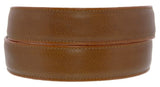 Honey Brown Western Cowboy Belt Solid Grain Leather - Rodeo Buckle
