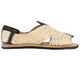 Mens Tan Authentic Mexican Huarache Leather Sandals Open Toe - Pachuco