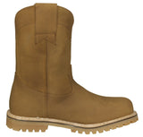 Mens 710TR2 Light Brown Work Boots Leather Anti Slip - Soft Toe