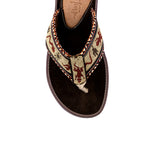Mens #138 Brown Authentic Mexican Huaraches - Open Toe