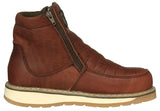 Mens 300W Chedron Work Boots Leather Zipper - Soft Toe