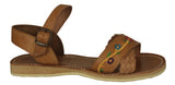 Womens #790 Light Brown Authentic Mexican Huaraches - Open Toe