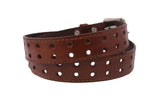 Chedron #415 Western Cowboy Belt Leather - Double Prong