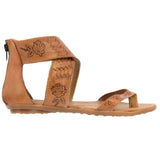 Womens #203 Light Brown Authentic Mexican Huaraches - Open Toe