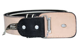 Black #013 Western Belt Formal Leather - Removable Buckle