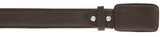 Brown Western Cowboy Belt Solid Grain Leather - Rodeo Buckle