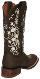 Womens Bailey Brown Western Boots Leather - Square Toe