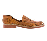 Mens #196 Light Brown Authentic Mexican Huaraches - Closed Toe