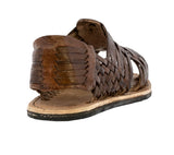 Mens Pachuco Light Brown Authentic Mexican Huaraches - Open Toe