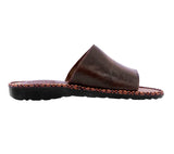 Mens 449 Brown Leather Mexican Leather Huaraches Open Toe Sandals