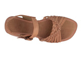 Womens #103 Light Brown Authentic Mexican Huaraches - Open Toe