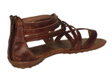 Womens Authentic Huaraches Real Leather Sandals Cognac - #236