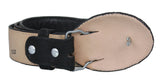 Black #200 Western Belt Stingray Print Leather - Removable Buckle