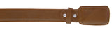 Honey Brown Western Cowboy Belt Solid Grain Leather - Rodeo Buckle