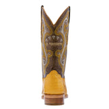 Mens Buttercup Crocodile Tail Skin Cowboy Boots - 3X Toe