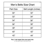 Gray Western Cowboy Belt Shark Print Leather Cinto - Rodeo Buckle