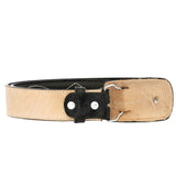Black Western Cowboy Leather Belt Classic Embroidery - Rodeo Buckle